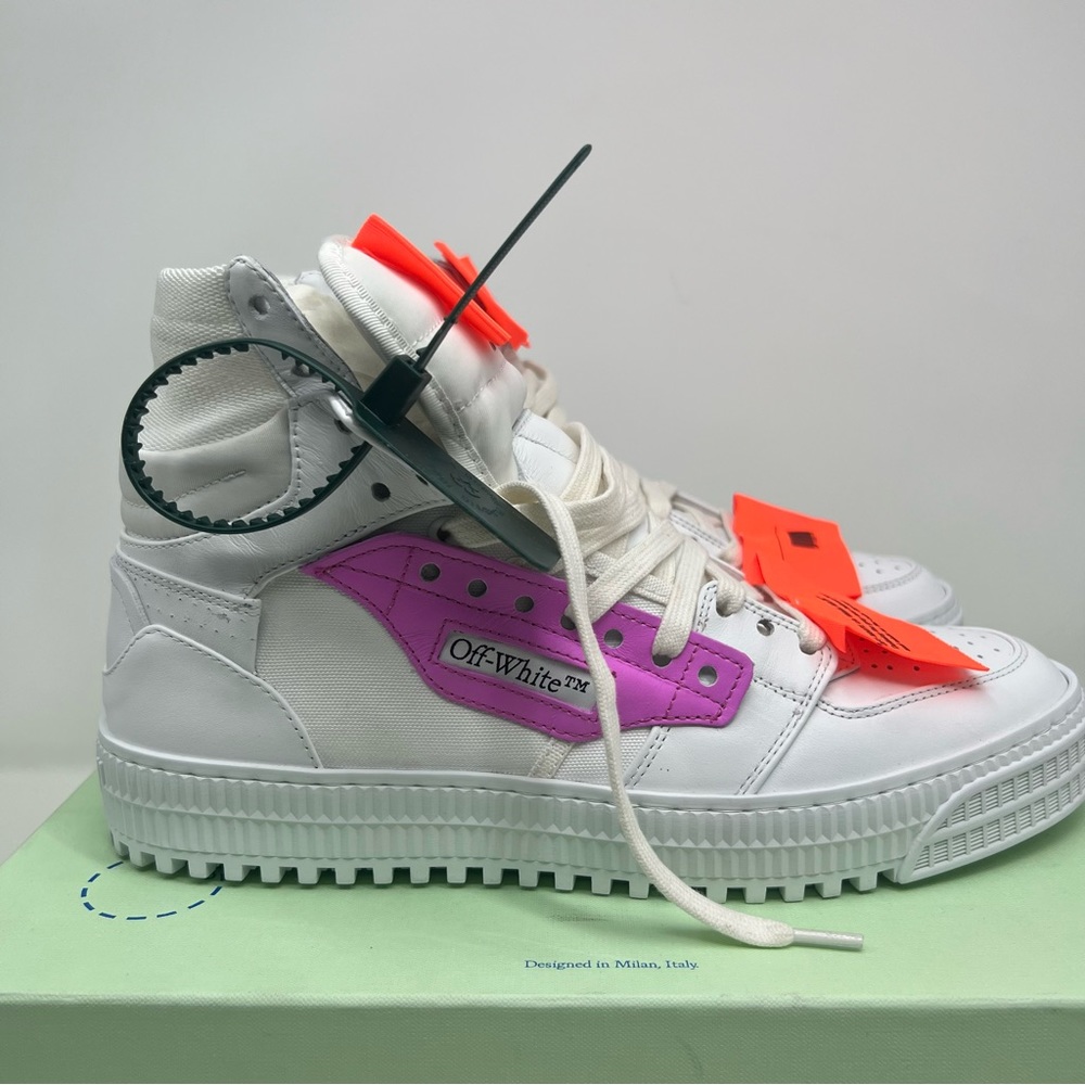 Off-White Off Court 3.0 High Top Sneaker Size 41 / 11 NWT - Picture 5 of 15